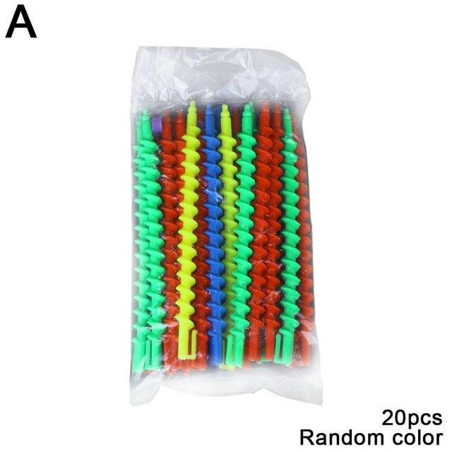 20 Pcs Fer à Friser pour Machine Barre Permanente Outil de Permanence pour Coiffure