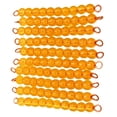 thumbnail image 4 of Barras de Cuentas Sunnimix Montessori de 40 Piezas 1-100 Ayudas para el Aprendizaje, 4 of 7