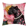 thumbnail image 2 of Throw Pillows for Couch, Animals Series Pillow Cover Elegant Temperament Leopard Decoration Sofa Headboard Office Rest Waist Cushion, 2 of 6