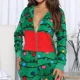 thumbnail image 4 of Ropa De Hogar Navideña Casual Para Mujer B Con Capucha Y Cre, 4 of 8