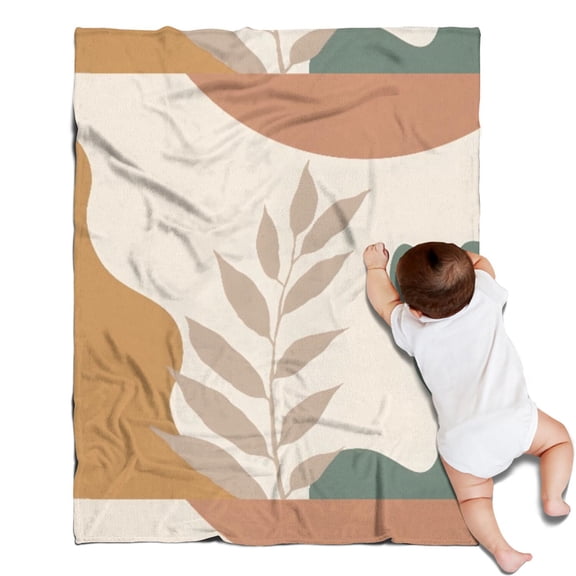 Boho Bohemian Art Blanket,Comfortable Soft Flannel Throw Blanket,All Season,Warm Lightweight Blankets for Sofa Bed Couch Living Room Chair,30"x40"(80x100cm)