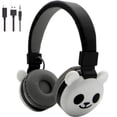thumbnail image 1 of Auriculares 3D Diseño de Panda PandoFun Negro Jack 3.5mm Cable 1.2m 108±3dB 20Hz a 20000Hz HotShot MXOFU-001, 1 of 1
