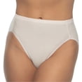 thumbnail image 6 of Felina Womens 6 Pack Super Stretch Cotton Hi-Cut Briefs (US, Alpha, Small, Regular, Regular, Cool Neutrals), 6 of 9