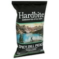 thumbnail image 2 of (Pack of 15), Hardbite Spicy Dill Pickle Potato Chips, 5.3 oz, 2 of 4