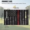 thumbnail image 7 of Uorisanigo Golf Cart Seat Blanket Covers, Anti-Slip American Firefighter Flag Seat Towel with 4 Front Pockets Universal Golf Cart Seat Cushion Covers for EZGO TXT RXV/Club Car DS Precedent, 7 of 7