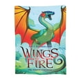 thumbnail image 2 of Dragon Wings Of Fire Fleece Blanket Super Soft Cozy Throw Blanket Fuzzy Comfy Flannel Blanket Warm Plush Blankets And Throws For Couch, Sofa, Bed 50"X40", 2 of 7