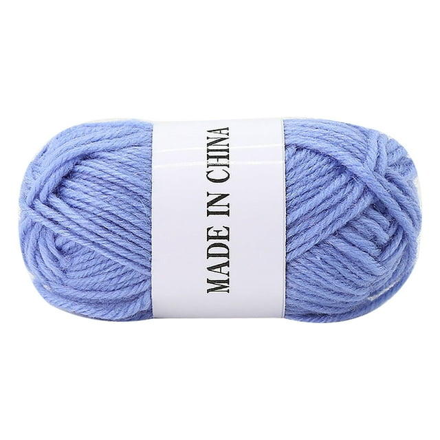 LSLJS 5 Pcs Fil Acrylique Fil de Grosseur Moyenne Poupée Bricolage Tricot Tuque Foulard Fil, Wools Group