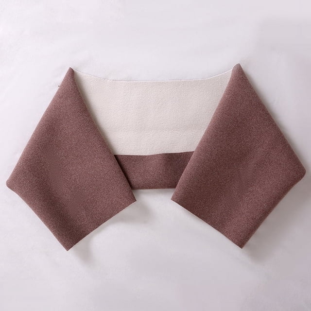 Chaleco de terciopelo con autocalentamiento y protección para los hombros, para el cuello, de manga larga, cálido para dormir, para hombres y mujeres, para otoño, para niños y ancianos, a prueba de
