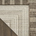 thumbnail image 6 of Nourison Home Tulum 3' x 5' Brown Outdoor Rug, 6 of 7