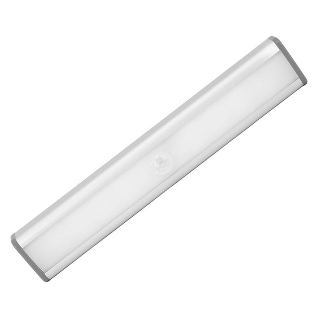 Luz con sensor de movimiento, 2 modos, brillo ajustable, carga USB magnética, luz LED para gabinete con sensor de movimiento, blanco frío