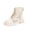 White, variant on JTieacloth Girls Ankle Boots Breathable Mesh Cutout Girls Boots With Soft Sole Fashionable Ankle Booties For Everyday Wear And Performances,Black