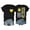 Black, variant on Beige Women's Short Sleeve T-shirt, Women'S Softball Mom Baseball Print Loose T Shirt Short Sleeve Top,Women's Short sleeve T-shirt M