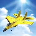 thumbnail image 4 of Foam Toys Model, 2CH 4GHz Glider Plane de ala fija, para principiantes Adultos , amarillo 3 pilas Amarillo 3 Baterías 2 Yotijar RC avión aviones, 4 of 9