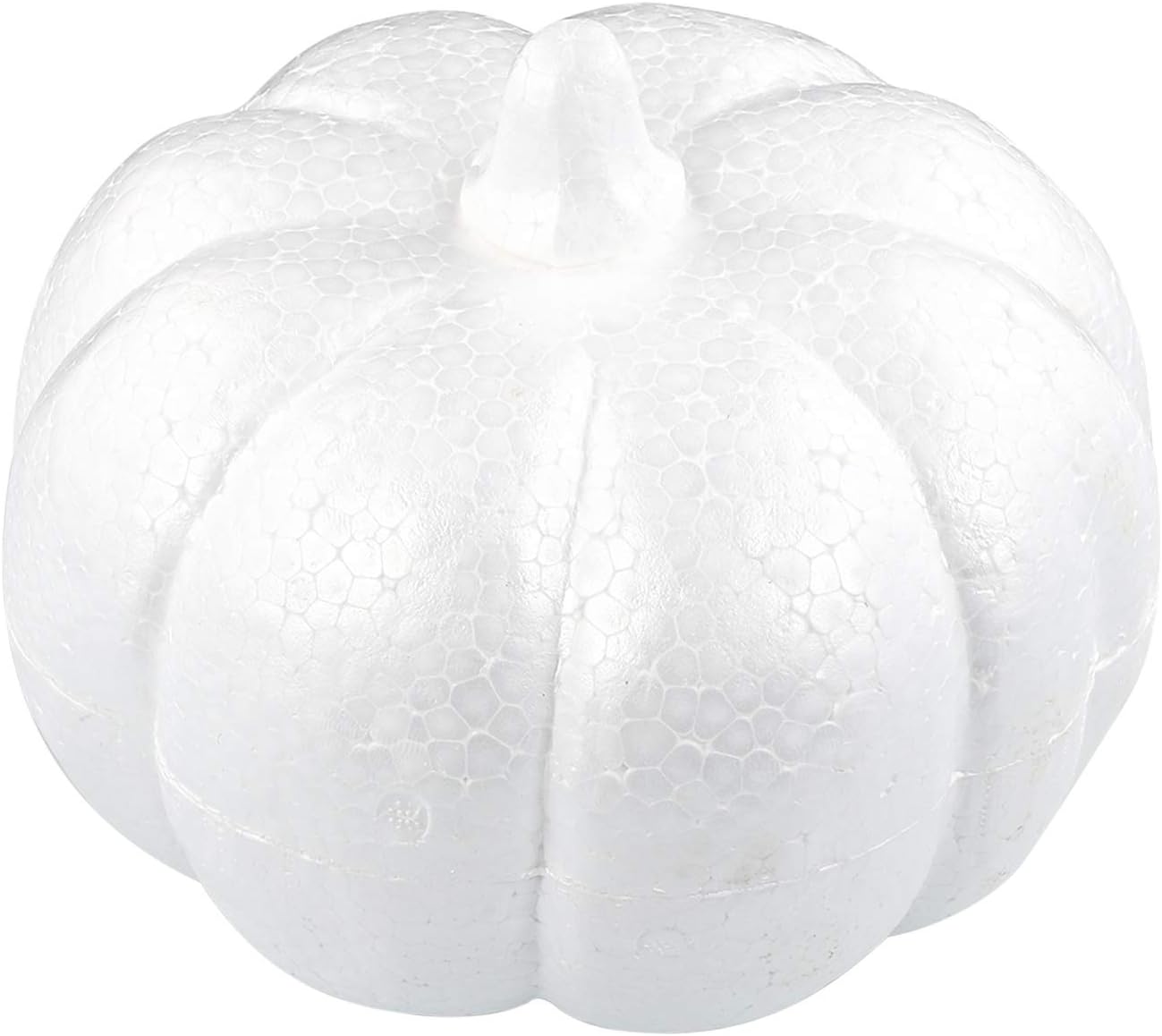White Foam Pumpkins for DIY Crafts Decorating Carving Painting