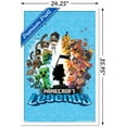 thumbnail image 4 of Minecraft: Legends - Blue Wall Poster, 22.375" x 34" Framed, 4 of 6