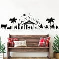 thumbnail image 3 of Ganfancp Christmas Wall Sticker Holiday Wall Decoration Living Room Window Glass Decal Ofertas Flash 1X Pegatina, 3 of 6