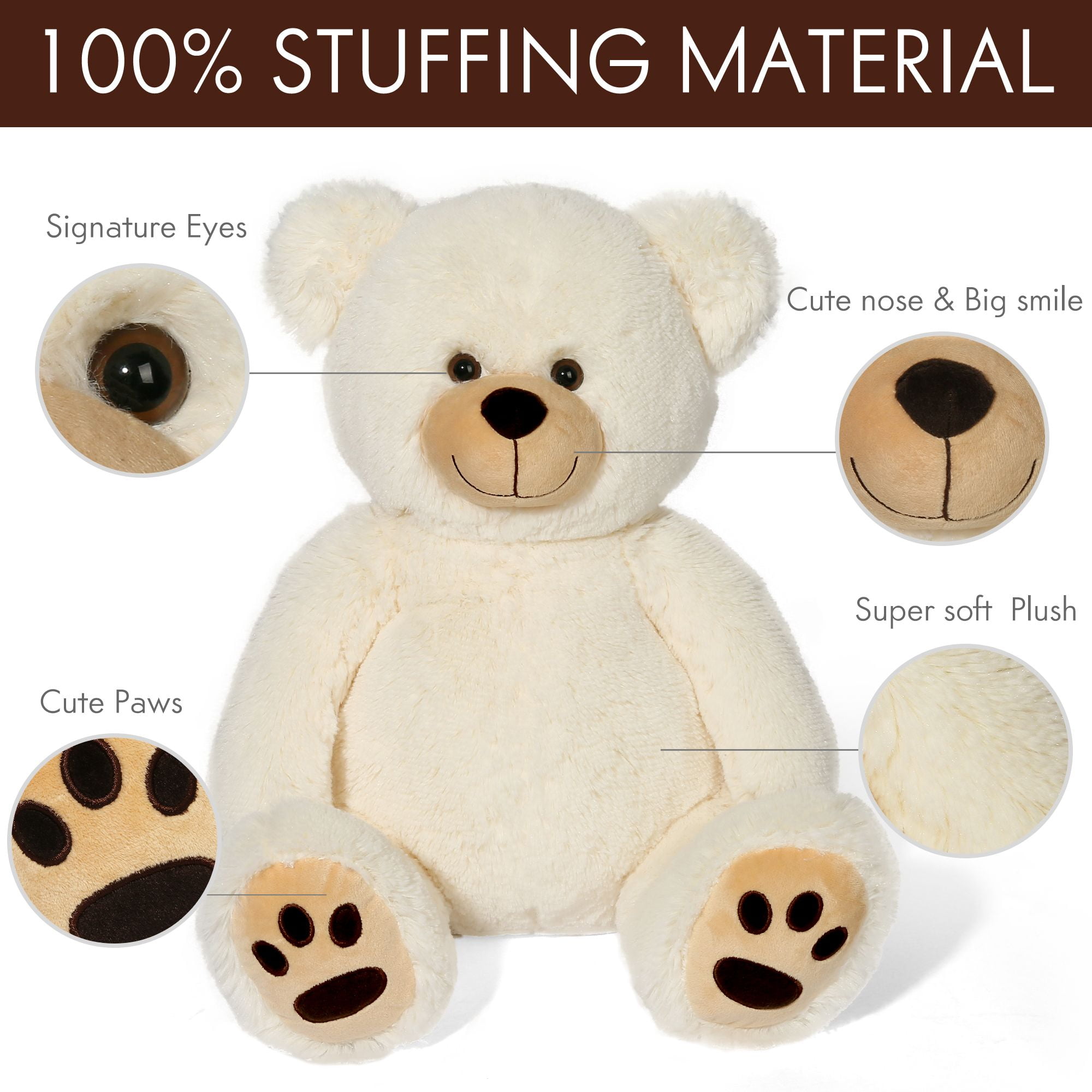 Lotfancy Teddy Bear Stuffed Animals 20