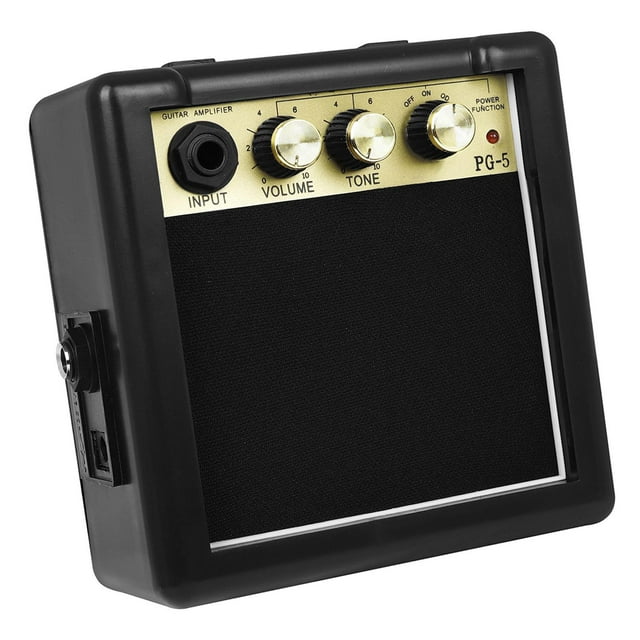Amplificador de guitarra eléctrica, pequeño para principiante para practicar el accesorio de instrumentos de altavoz amplificador de graves de