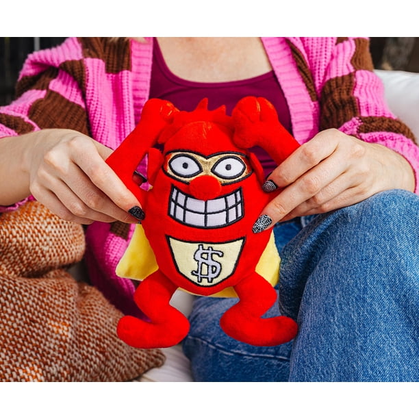 Press Your Luck Whammy Plush Toy for Indoor Playground Fun