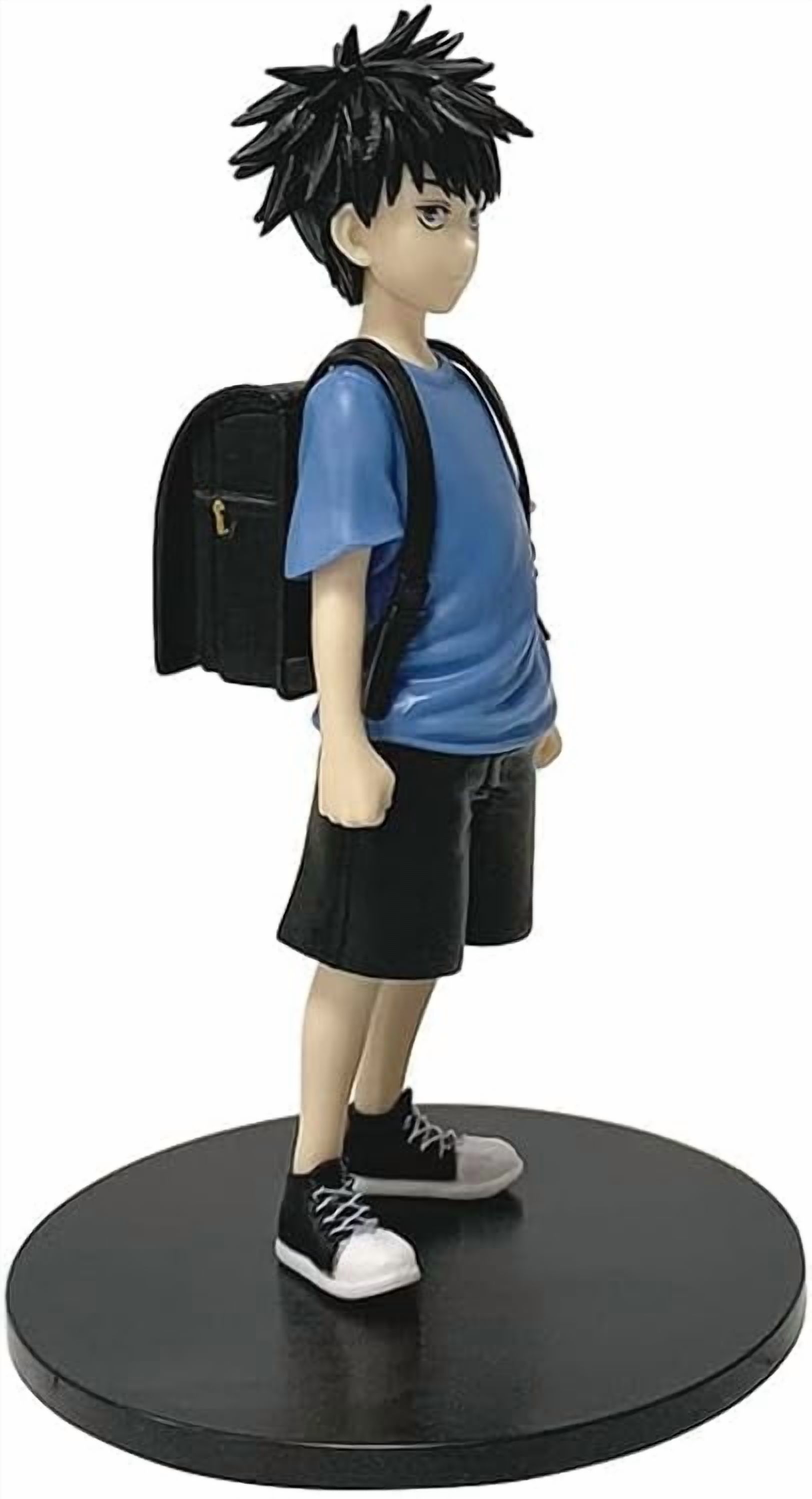 Newly Yuji Itadori Figure Megumi Fushiguro Figure Q Version Backpack Anime Figures 16cm/6.3inch Handmade PVC Game Character Decoration Craft Gift (b)