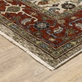 thumbnail image 2 of Woven Trends Aberdonian Area Rug 144D1 Traditional Ivory Floral Oriental 9'10" X 12'10" Rectangle, 2 of 5