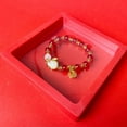 thumbnail image 4 of Handcrafted Chinese Lucky Rabbit Bracelet - Perfect for New Year Health & Protection, and Easter Gifts!, 4 of 5