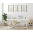 thumbnail image 5 of Kate and Laurel Sylvie Minimalist Evergreen Trees Framed Canvas Wall Art Set by The Creative Bunch Studio, 3 Piece 18x24 Gray, Modern Minimal Tree Line Wall Art Set, 5 of 6
