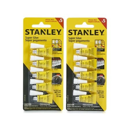 Stanley Super Glue 10 x 0.5 Grams