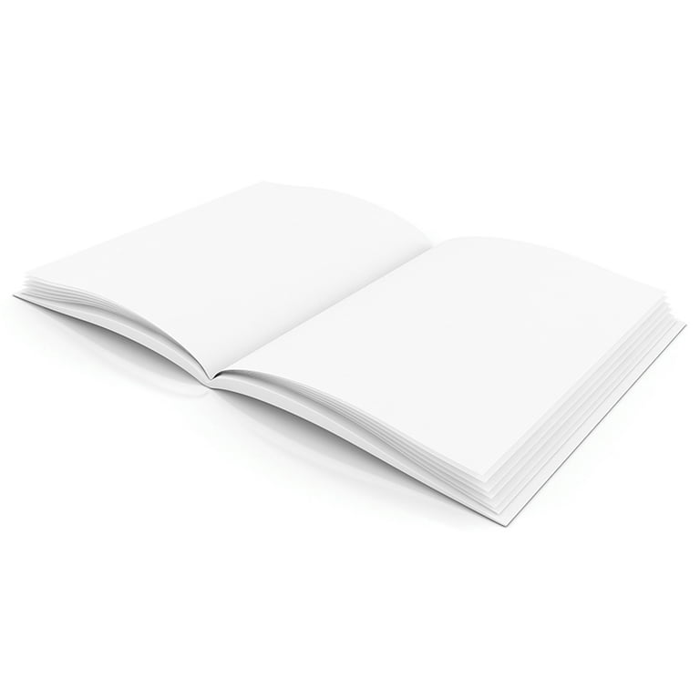  Blank Books (Pack of 6) - 6 x 8 Hardcover with