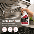 thumbnail image 3 of Kitchen Stove & Cooktop Cleaner Spray – 120ml/4fl oz Heavy Duty Degreaser, Gentle Formula, Foam - Based Stain Remover for Pots, Pans & Oven Surfaces, 3 of 5