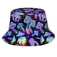 thumbnail image 1 of Sombrero de pescador Retro de los años 80 y 90 para hombre y mujer, gorra plegable para el sol, accesorios para fiesta Rave, sombrero de pescador, 1 of 5