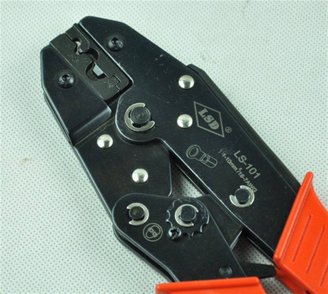 Professional Crimping Pliers for 1.5-10mm² Non-insulated Cable Links,Ratchet Crimping Tools ,Durability That Lasts