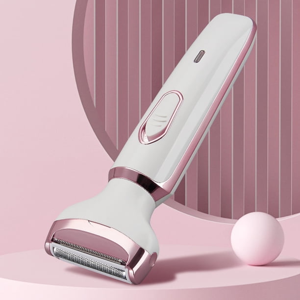 Recortadora de vello corporal 4 en 1, recortadora intercambiable, recortadora de Bikini para afeitado de cabello femenino Ygjytge Cuidado Belleza