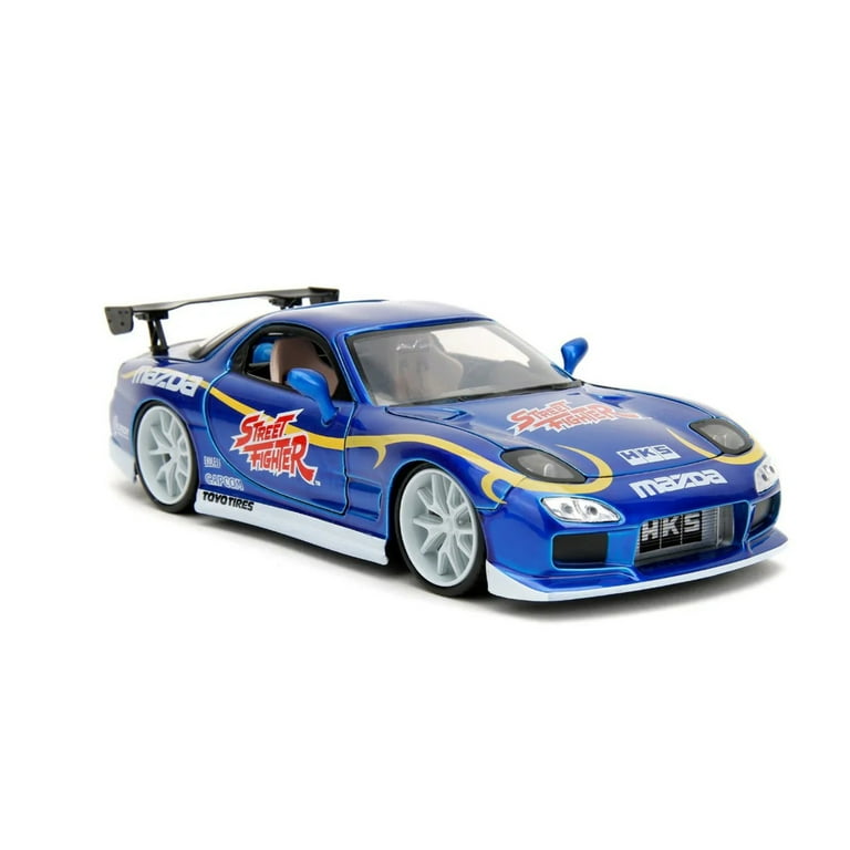 ストリートファイター 1993 マツダ RX-7 ミニカー& 春李フィギュア Amazon.co.jp: ストリートファイター 1/24スケール ダイキャスト