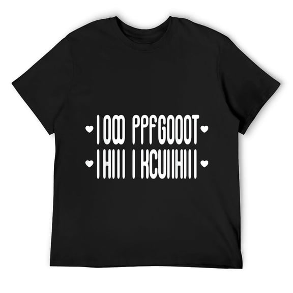 I Am Pregnant Hidden Message Funny Pregnancy Announcement T-Shirt Black S