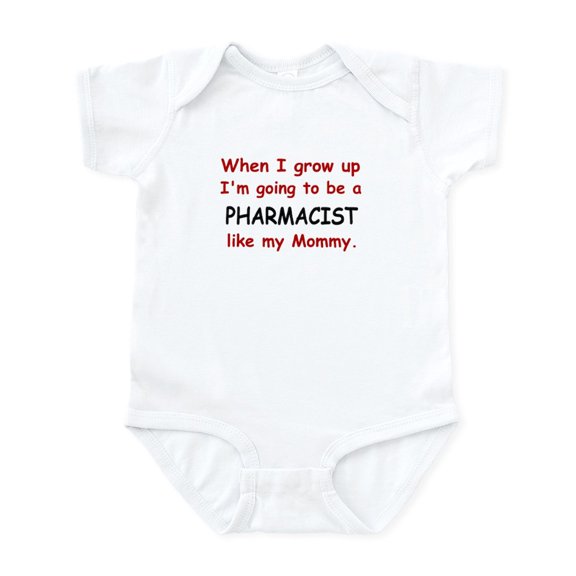 CafePress - Pharmacist (Like My Mommy) Infant Bodysuit - Baby Light Bodysuit, Size Newborn - 24 Months