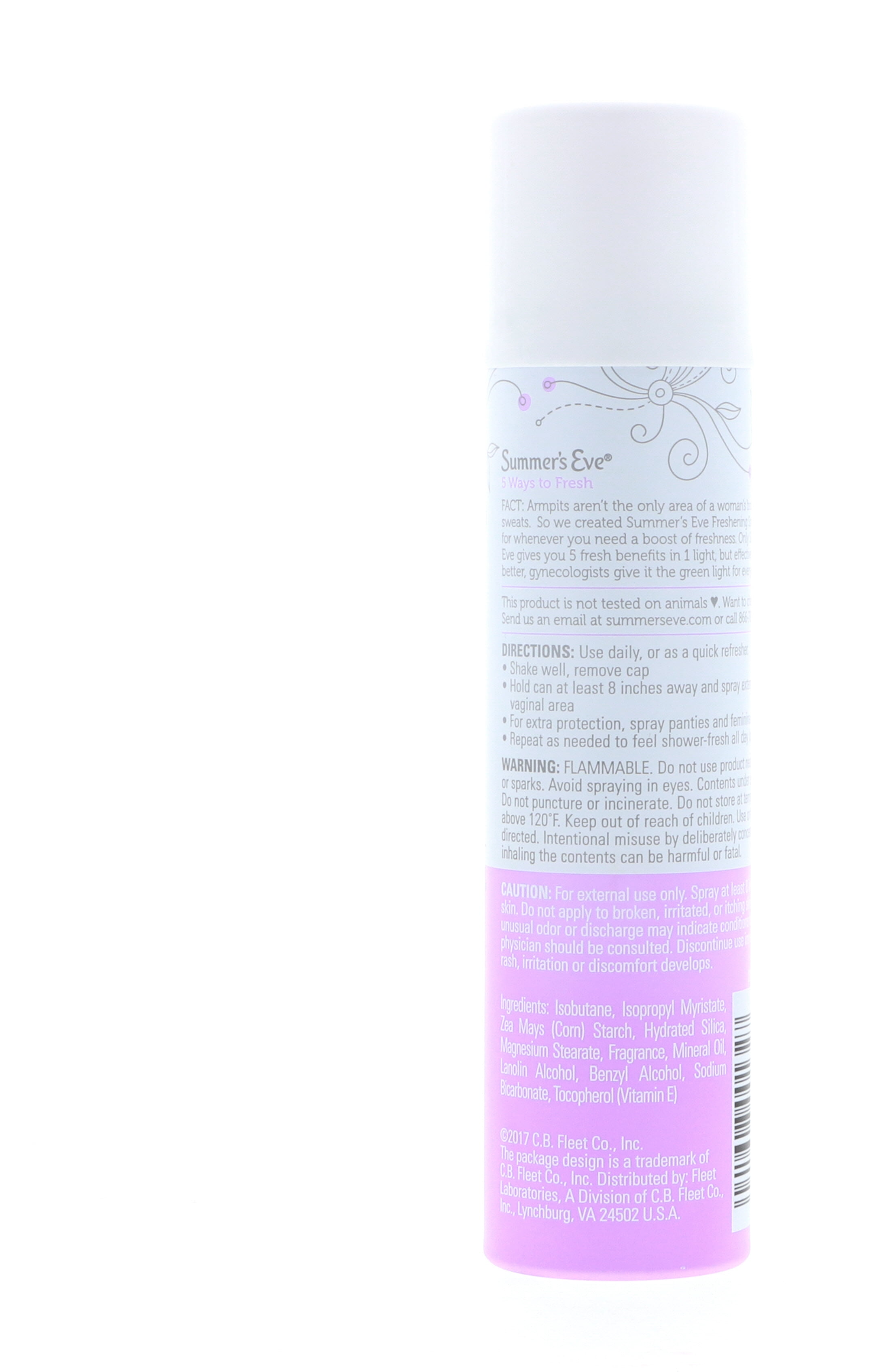 Summer's Eve Deodorant Spray Island Splash 2.0 oz. (Quantity of 6)