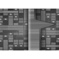 thumbnail image 1 of Ahgly Company Machine Washable Indoor Rectangle Transitional Gray Area Rugs, 2' x 3', 1 of 7