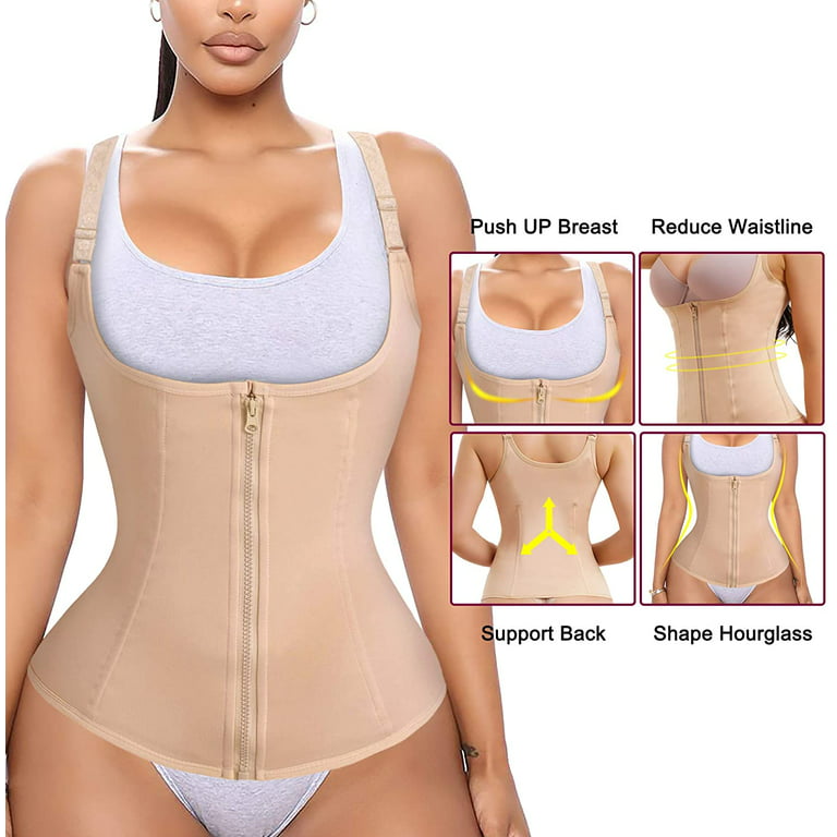 Gotoly Waist Trainer for Women Tummy Control Corset Vest