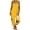 Yellow, variant on Women's Plus Size Baggy Wide Leg Overalls Casual Loose Jumpsuit Rompers Buttons Floral Printed Suspender Jumpsuit on Clearance