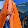 thumbnail image 3 of Soidarity Chubasquero Rain Cape Poncho Picnic Mat Con capucha Impermeable Refugio Protección Type2 NO2, 3 of 6