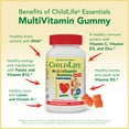 thumbnail image 5 of ChildLife Essentials Kids Multivitamin Gummies: Essential Nutrients for Kids, Strawberry Lemon Flavor, 90 Gummies, 5 of 8