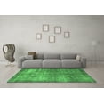thumbnail image 3 of Ahgly Company Indoor Rectangle Persian Emerald Green Bohemian Area Rugs, 7' x 10', 3 of 4