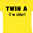 thumbnail image 4 of Inktastic Twin a (i'm Older) Boys or Girls Baby Bodysuit, 4 of 5