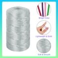 thumbnail image 4 of Uxcell Nylon String Cord 2.5mm x 218 Yards Rope Braided Thread Beading Cord for Jewelry Making Supplies Gray, 4 of 4