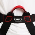 thumbnail image 3 of Equipo de arnés de escalada Conveniente Medio Cuerpo Cinturón Seguro Cinturón Simple Firma Equipo protector para protección deportiva al aire libre Red, Gris seitruly  OD019574-01, 3 of 6