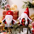 thumbnail image 2 of Matsuzay Fiesta de muñecas navideñas, decoración navideña sin rostro, sofá cama de pelo largo, escaparate, adorno de mesa, juguete para niños de Kits de decoración para fiestas Masculino Matsuzay HA069297-01, 2 of 6