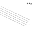 thumbnail image 3 of Unique Bargains 304 Stainless Steel Round Rods 1mm x 400mm for DIY Craft, 5 Pack, 3 of 6