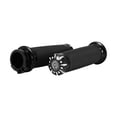 thumbnail image 1 of Motorcycle Handlebar Hand Grips, Black Retro Design, 1in 25mm Fit for , , with Dual Cable Throttle Valve Control, 1 of 7