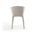 thumbnail image 4 of Manhattan Comfort Conrad 17.3" Faux Leather Dining Chair in Cream (Set of 2), 4 of 7